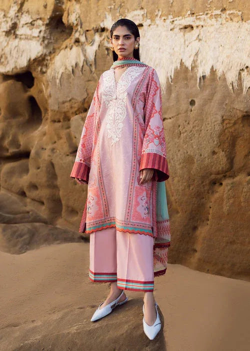 Sadaf Fawad Khan | Siraa Lawn 25 | Bows & Ribbons - Rang-e-Khaas