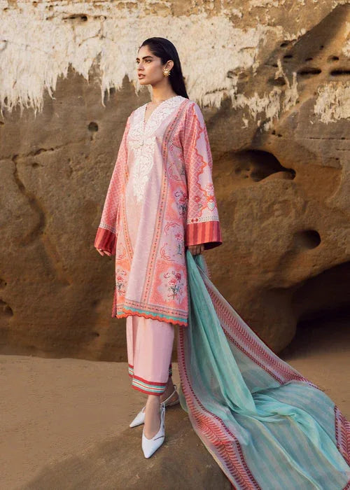 Sadaf Fawad Khan | Siraa Lawn 25 | Bows & Ribbons - Rang-e-Khaas