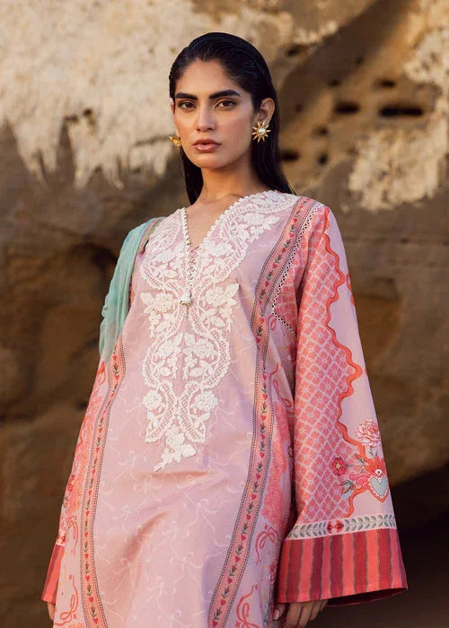 Sadaf Fawad Khan | Siraa Lawn 25 | Bows & Ribbons - Rang-e-Khaas