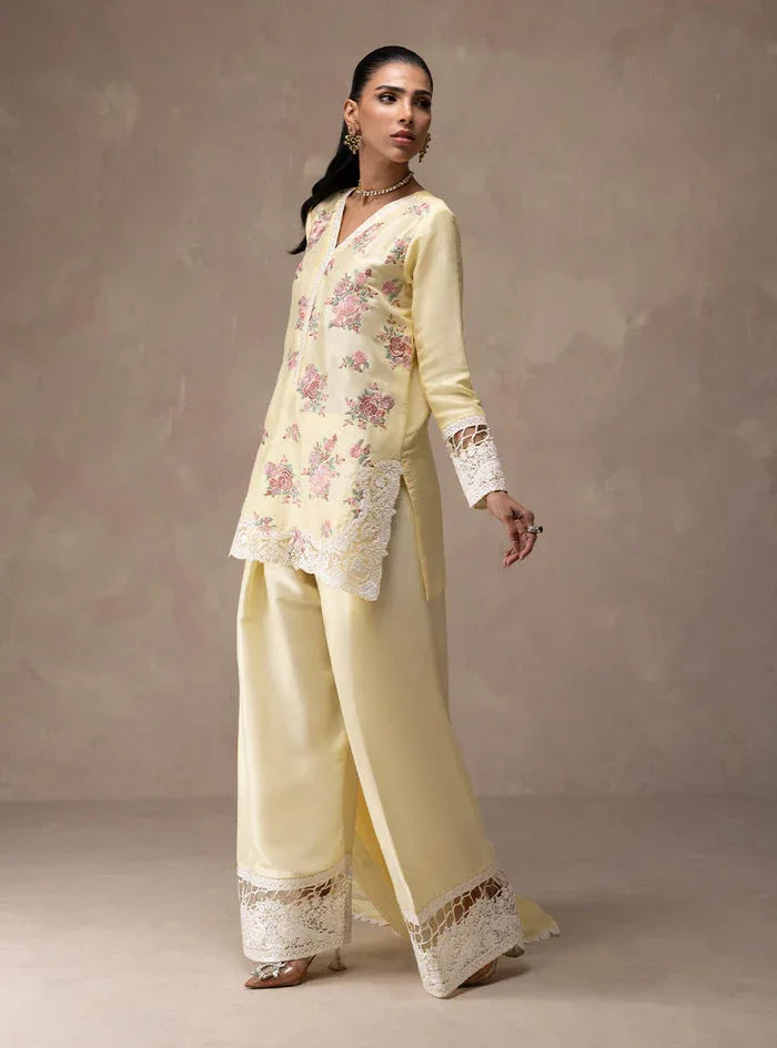 Zainab Chottani | Eid Edit 26 | Butter Yellow Bloom