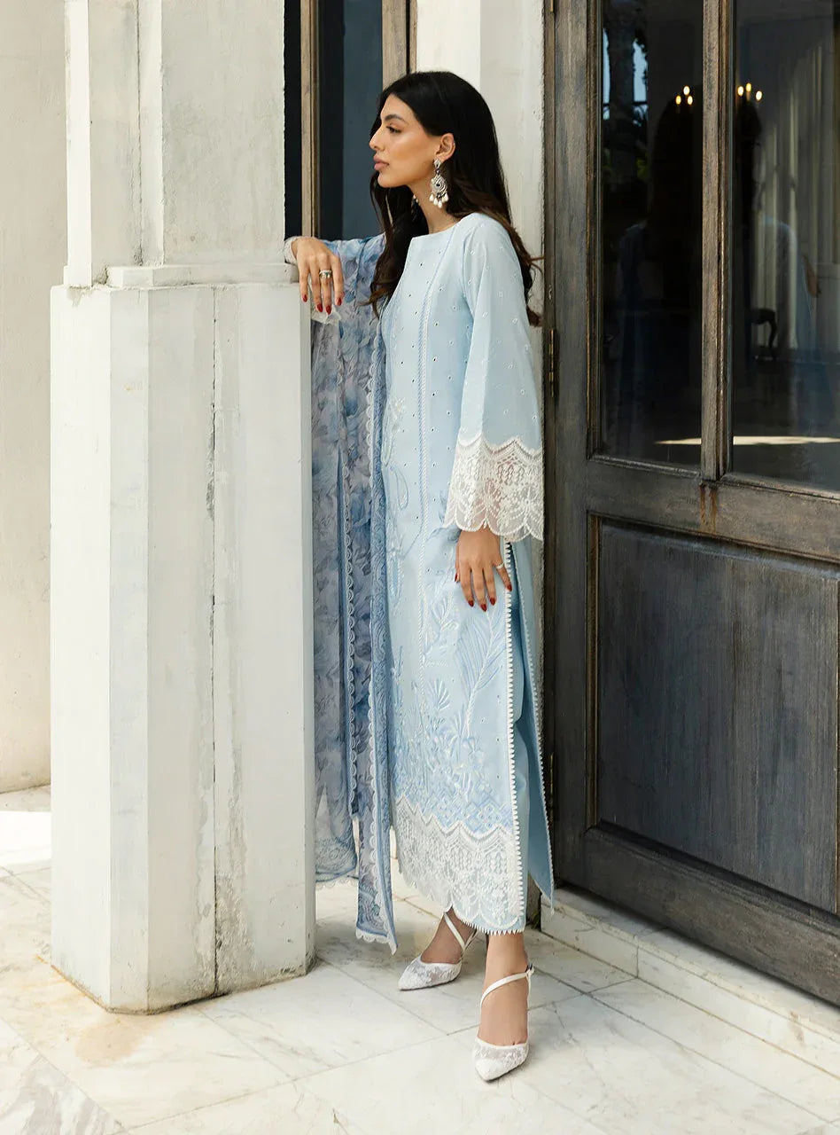 Zainab Chottani | Chikankari 25 | Liyah - 7B - Rang-e-Khaas