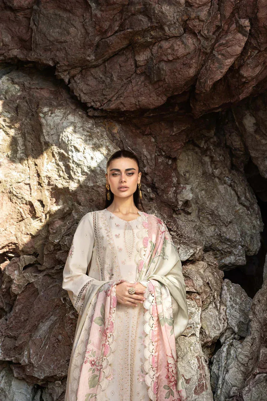 Akbar Aslam | Pret Lawn | Syelle - Rang-e-Khaas