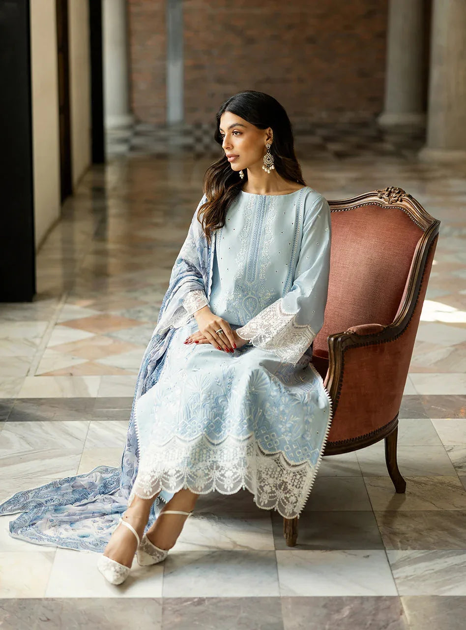 Zainab Chottani | Chikankari 25 | Liyah - 7B - Rang-e-Khaas