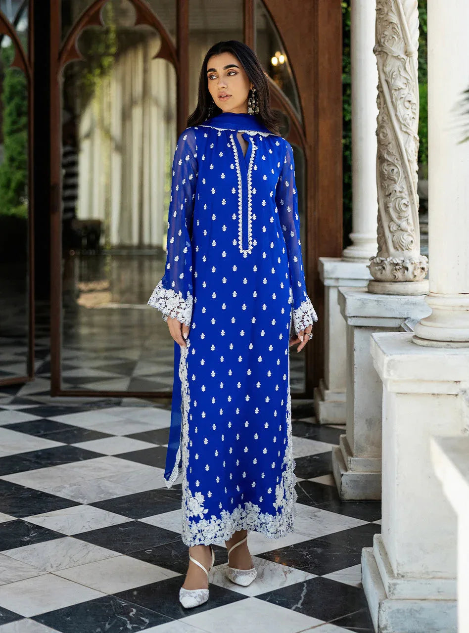 Zainab Chottani | Ramadan Edit 25 | Cobalt Dreamscape - Rang-e-Khaas