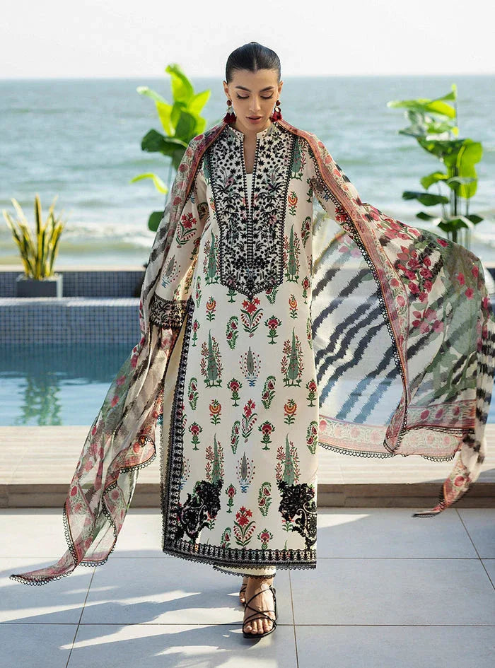Zainab Chottani | Tahra Lawn 25 | Azureh - Rang-e-Khaas