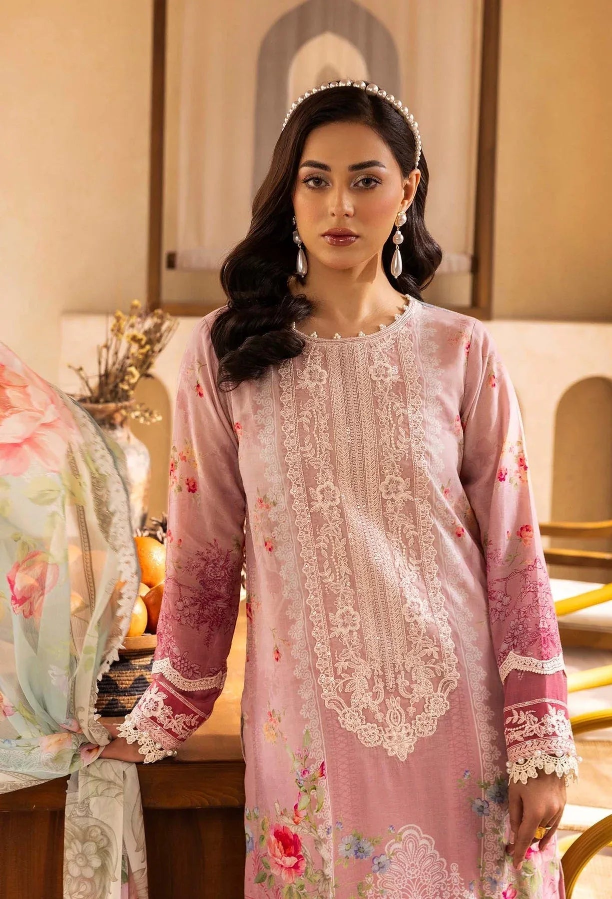 Adans Libas | Chantelle Print Lawn | CHANTELLE 99957 - Rang-e-Khaas