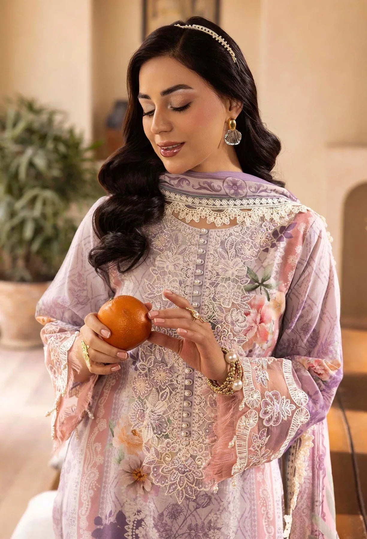 Adans Libas | Chantelle Print Lawn | CHANTELLE 99959 - Rang-e-Khaas
