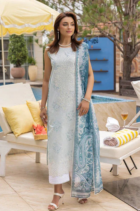 Saad Shaikh | Lawn 25 | Aqua - Fizzora - Rang-e-Khaas