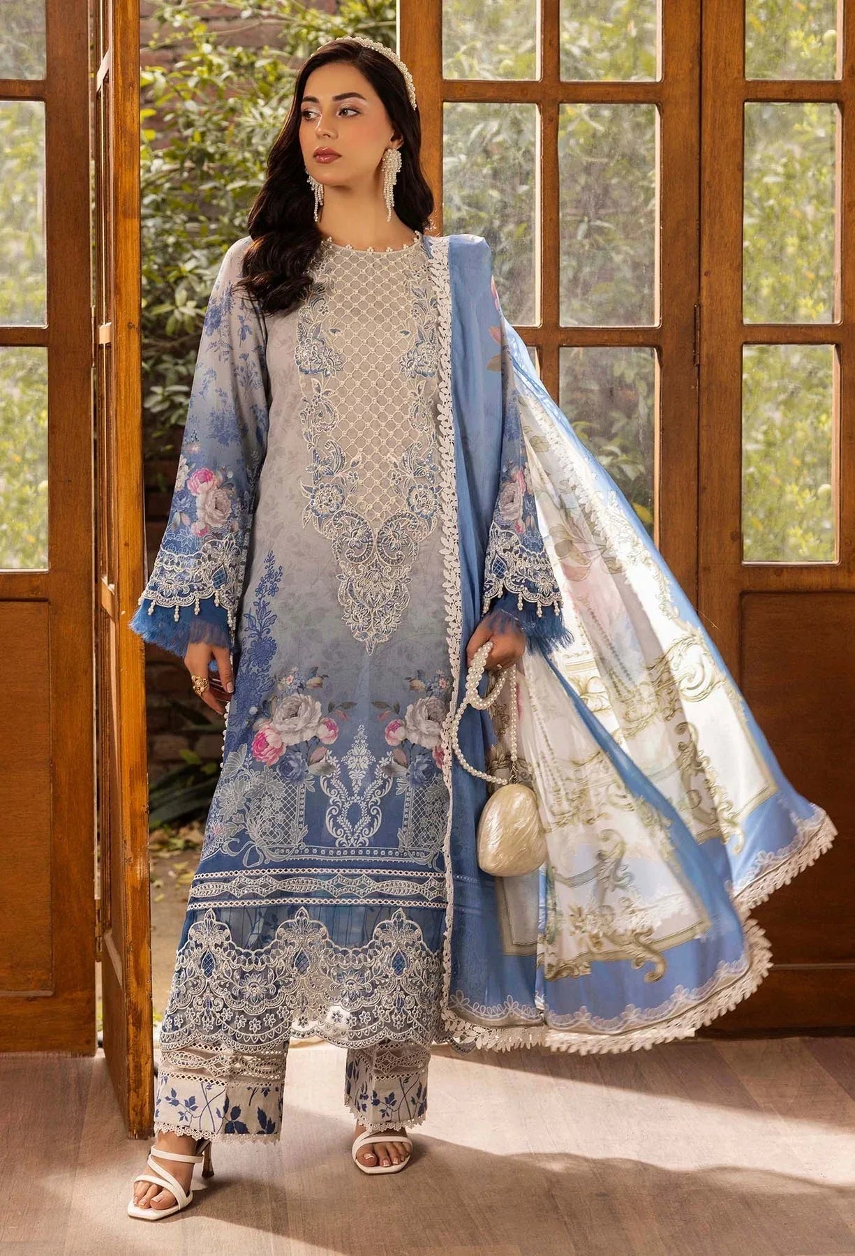 Adans Libas | Chantelle Print Lawn | CHANTELLE 99958 - Rang-e-Khaas