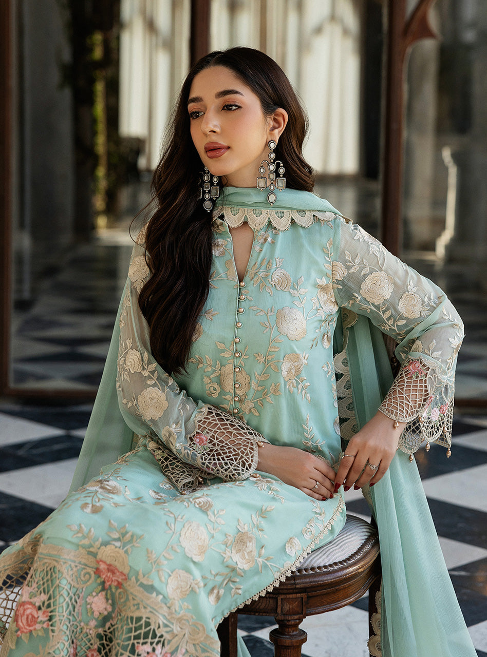Zainab Chottani | Ramadan Edit 25 | Seafoam Serenity