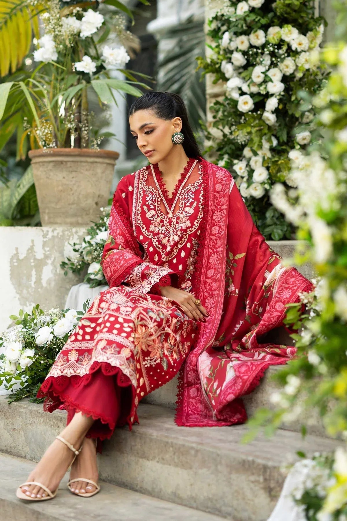 Akbar Aslam | Elaria RTW Lawn 26 | Amara
