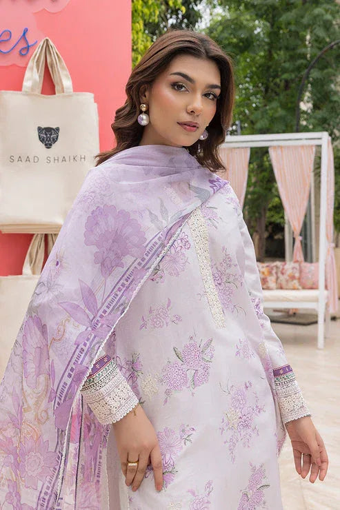 Saad Shaikh | Lawn 25 | Lilac Haze - Rang-e-Khaas