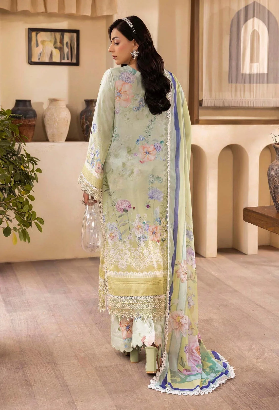 Adans Libas | Chantelle Print Lawn | CHANTELLE 99956 - Rang-e-Khaas