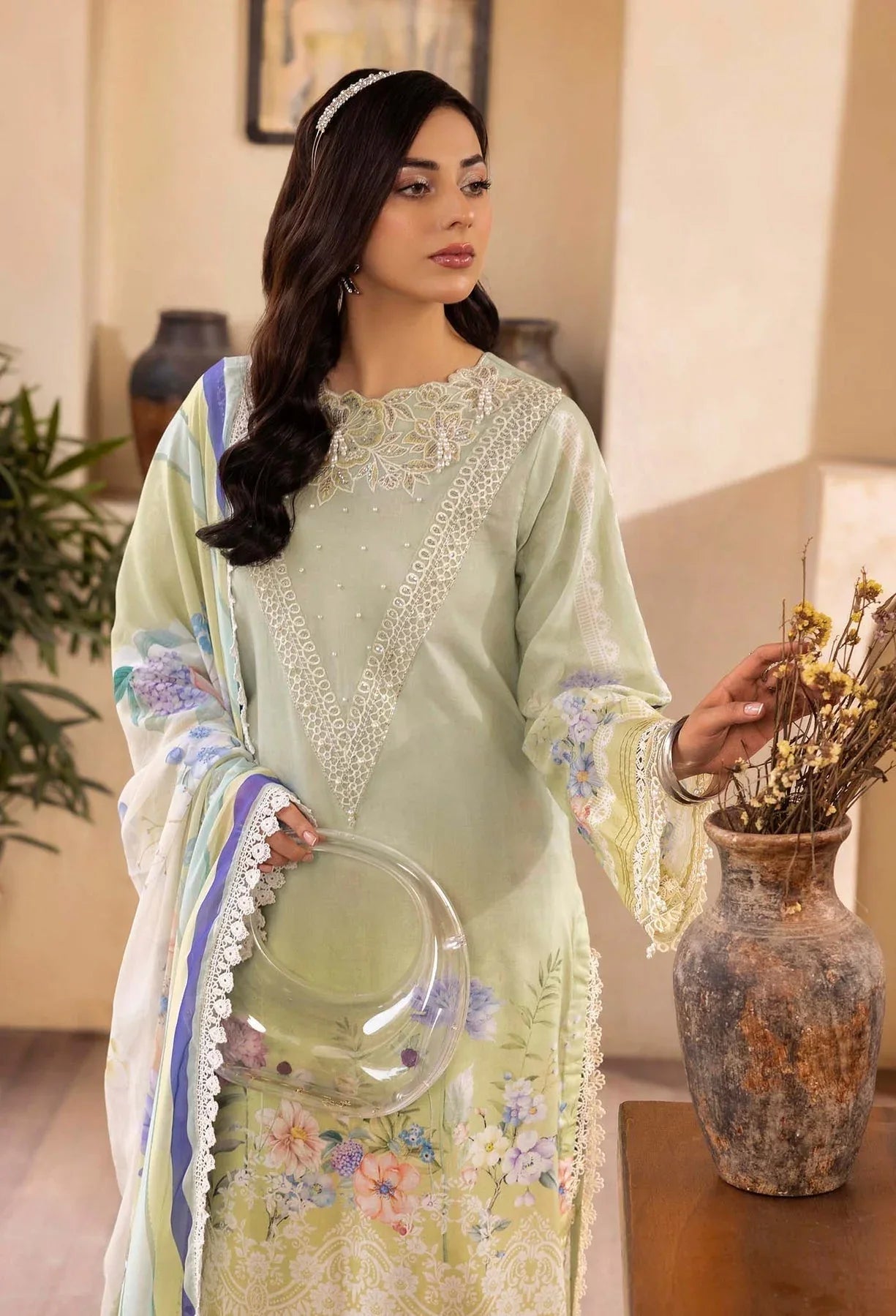 Adans Libas | Chantelle Print Lawn | CHANTELLE 99956 - Rang-e-Khaas