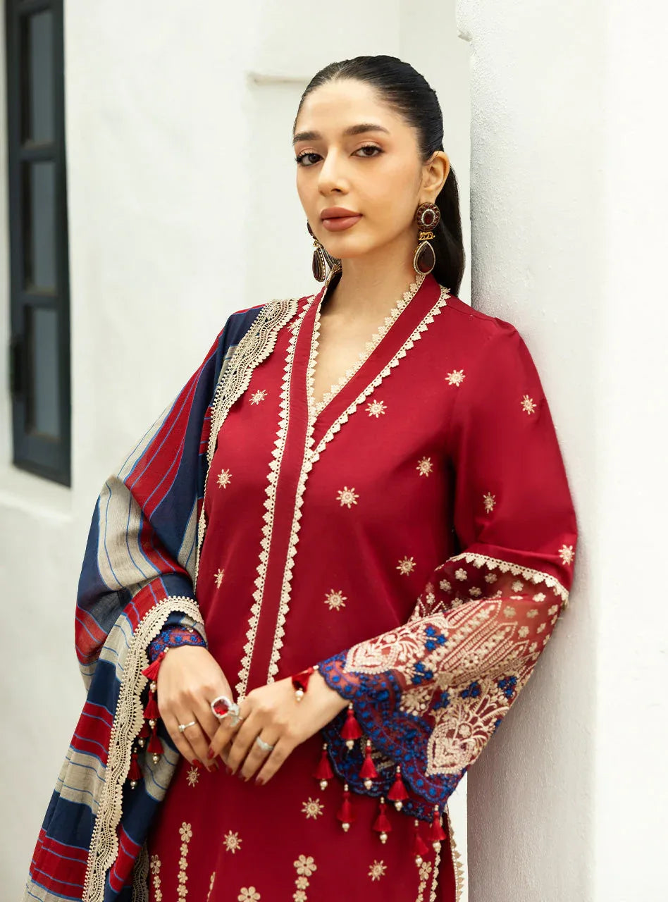 Zainab Chottani | Chikankari 25 | Elma - 3A - Rang-e-Khaas