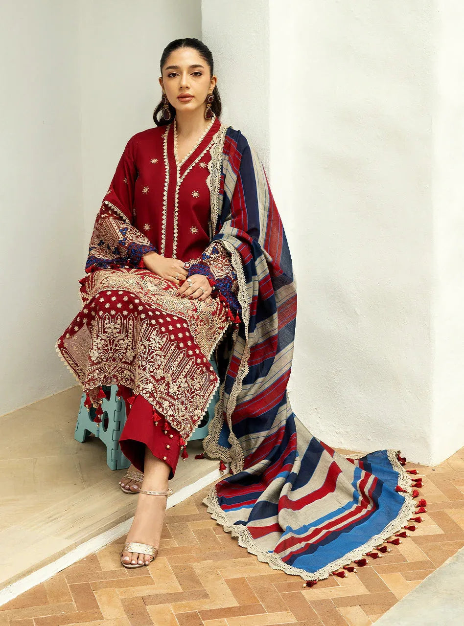 Zainab Chottani | Chikankari 25 | Elma - 3A - Rang-e-Khaas