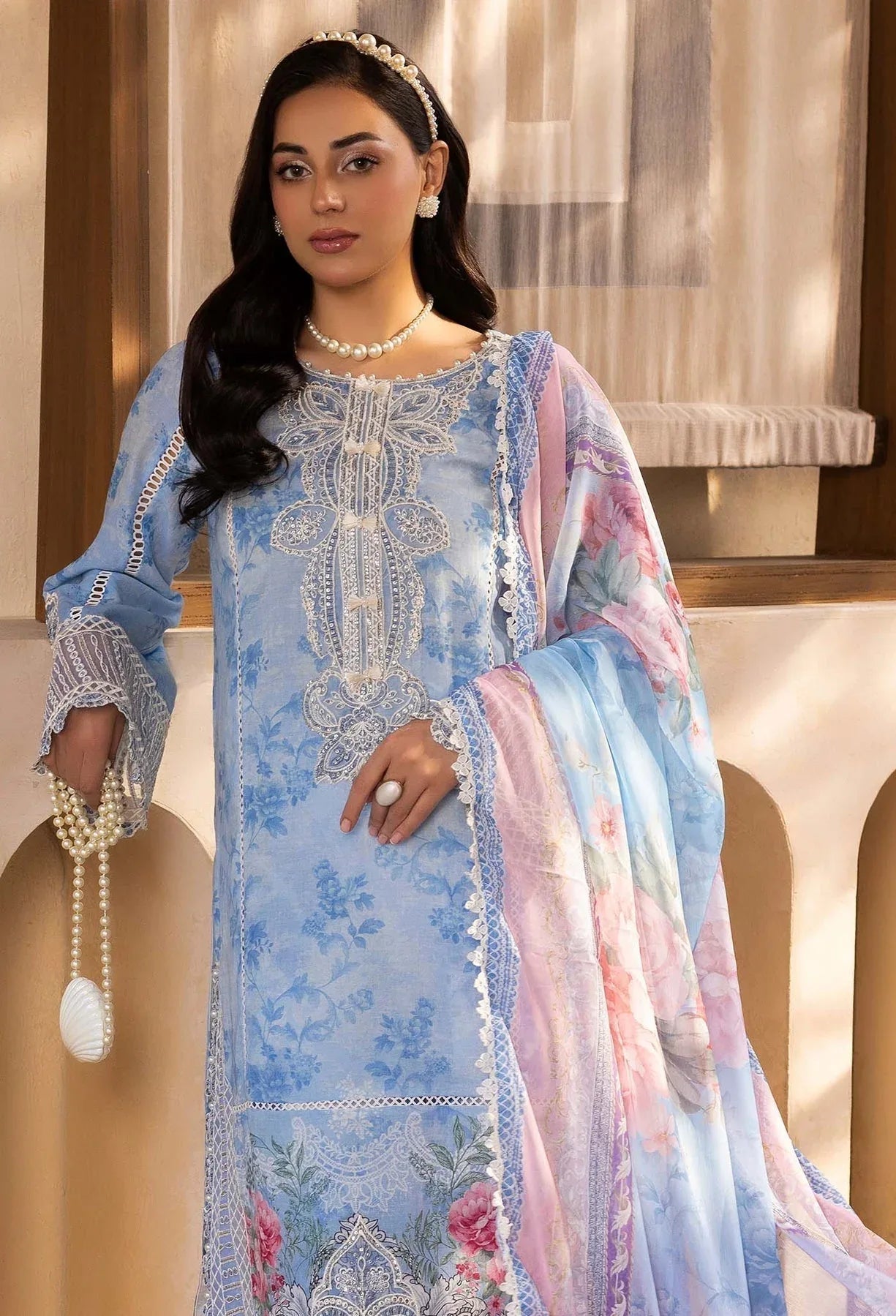 Adans Libas | Chantelle Print Lawn | CHANTELLE 99955 - Rang-e-Khaas