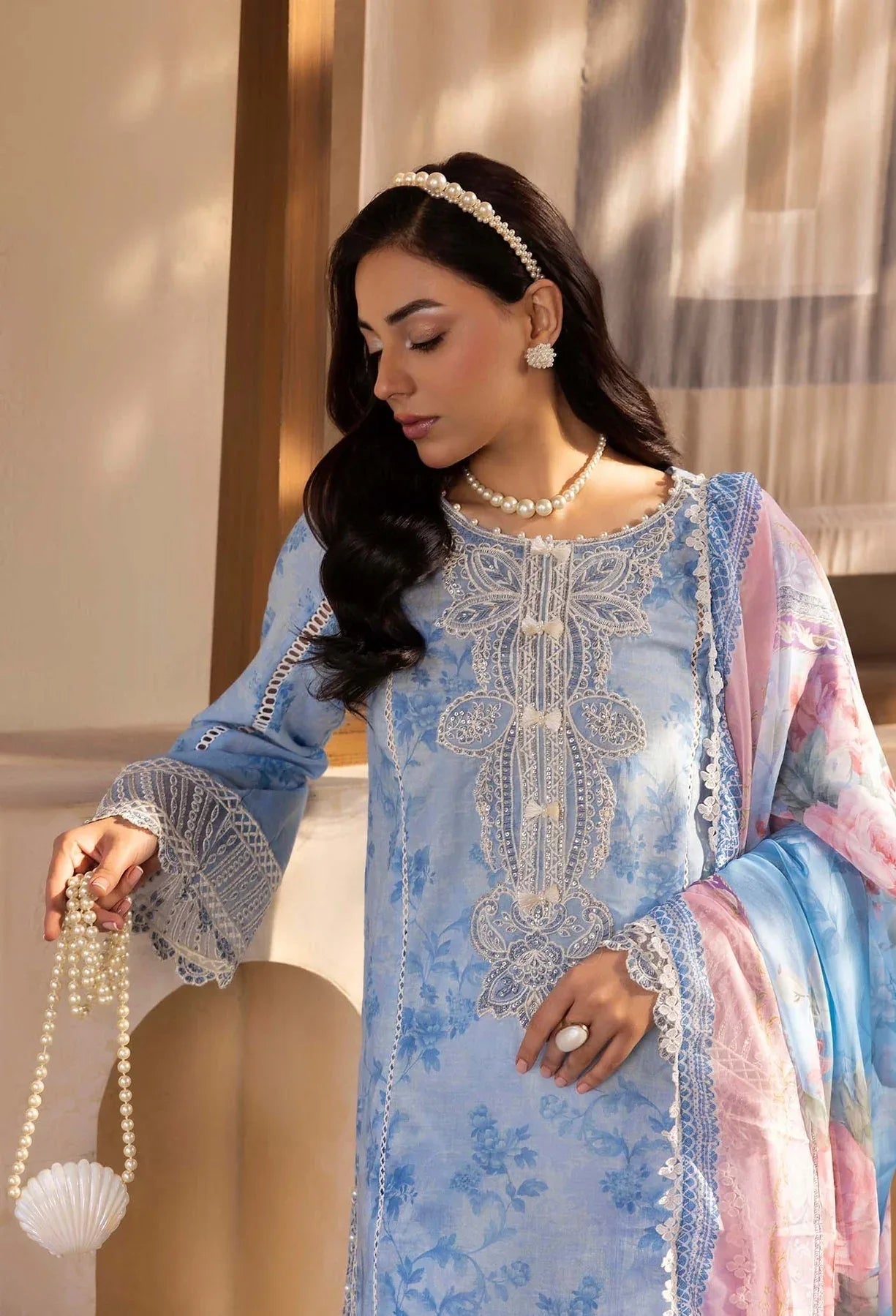 Adans Libas | Chantelle Print Lawn | CHANTELLE 99955 - Rang-e-Khaas