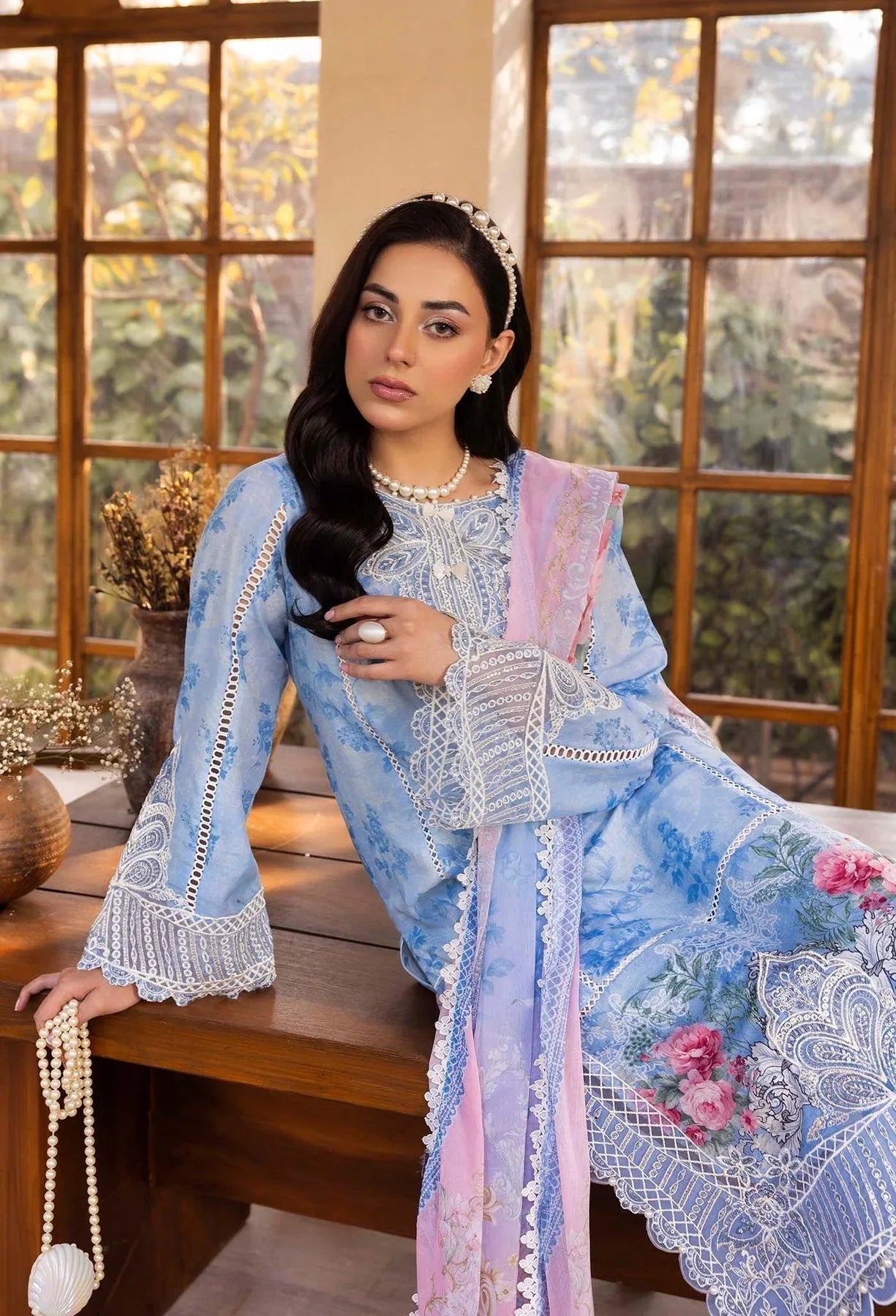Adans Libas | Chantelle Print Lawn | CHANTELLE 99955 - Rang-e-Khaas