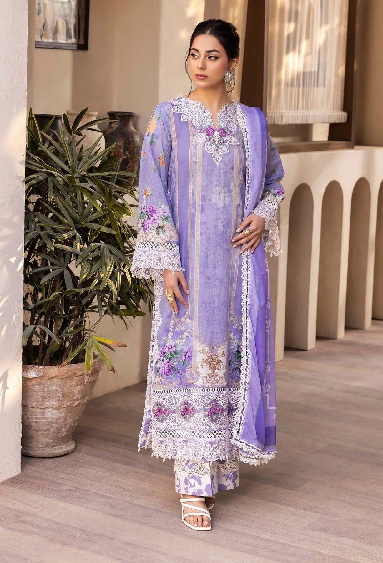 Adans Libas | Chantelle Print Lawn | CHANTELLE 99953 - Rang-e-Khaas