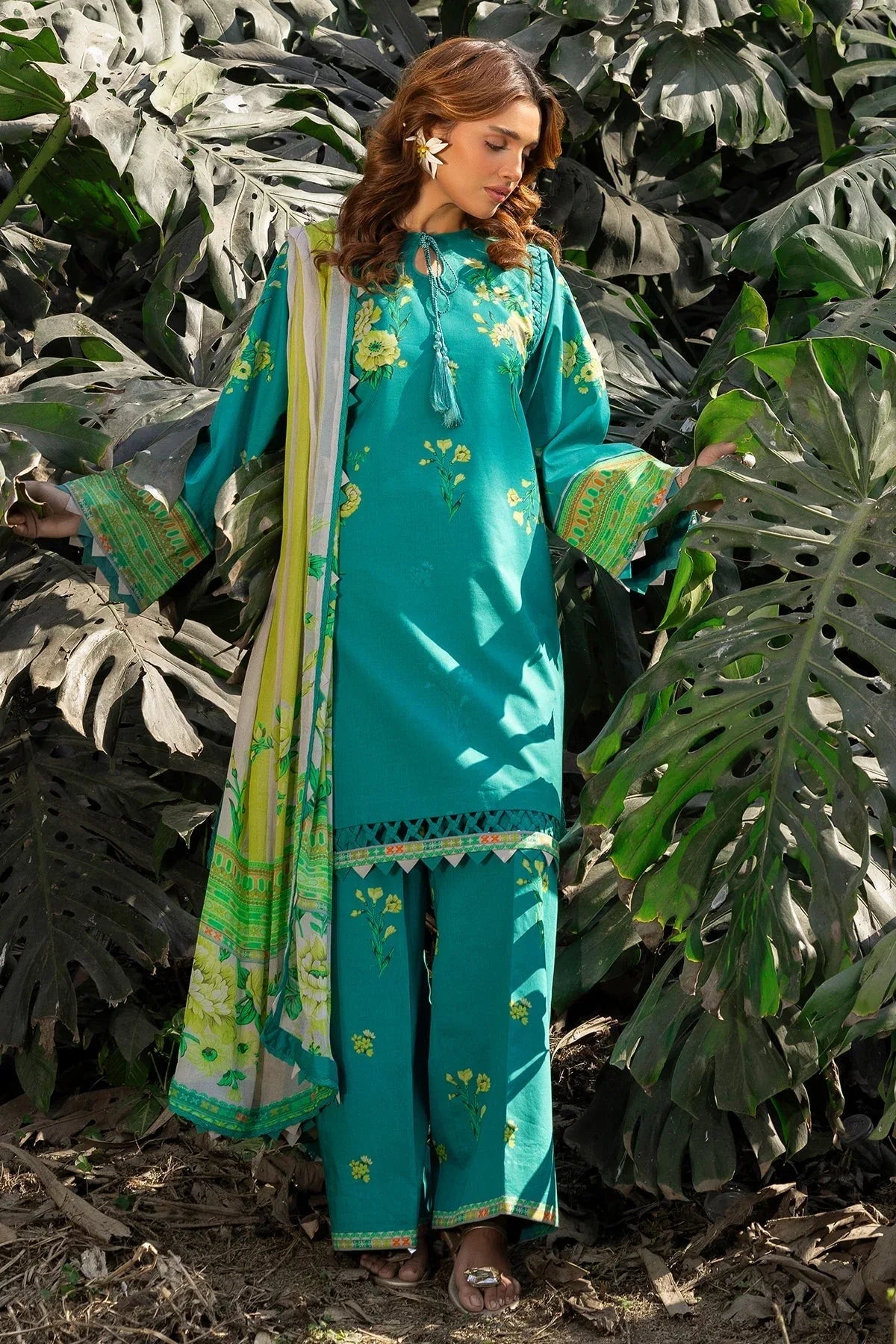 Charizma | C prints Lawn |CP5-21 - Rang-e-Khaas