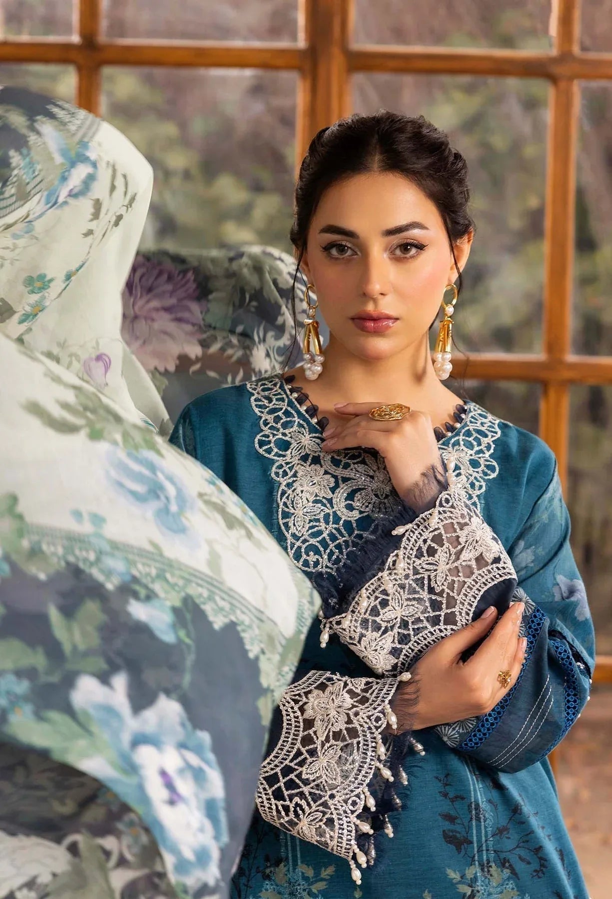 Adans Libas | Chantelle Print Lawn | CHANTELLE 99952 - Rang-e-Khaas