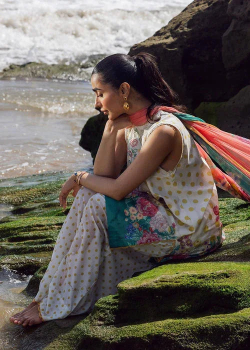 Sadaf Fawad Khan | Siraa Lawn 25 | Retro Polka - Rang-e-Khaas