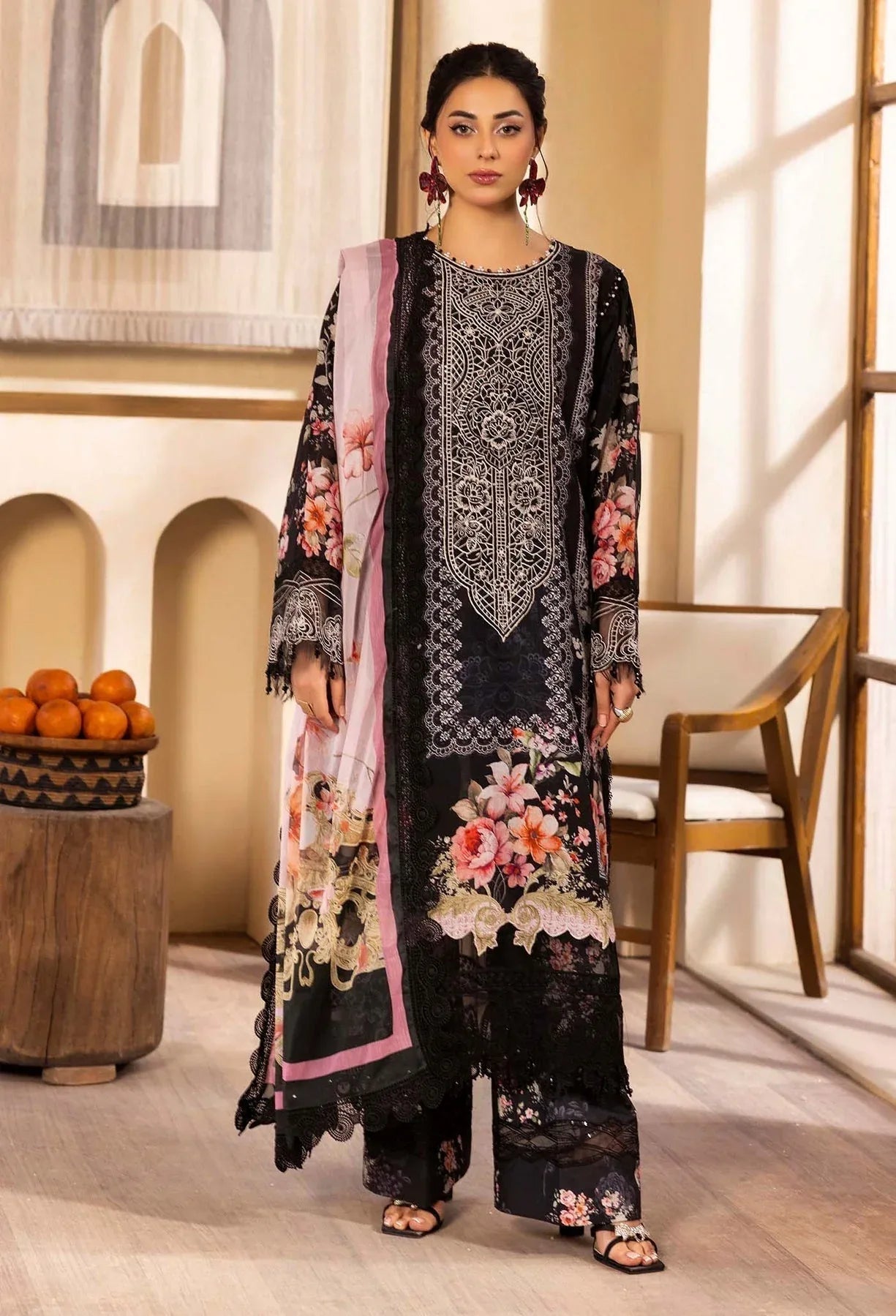 Adans Libas | Chantelle Print Lawn | CHANTELLE 99951 - Rang-e-Khaas