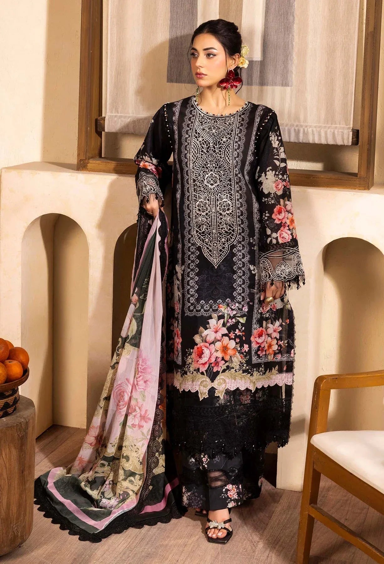 Adans Libas | Chantelle Print Lawn | CHANTELLE 99951 - Rang-e-Khaas