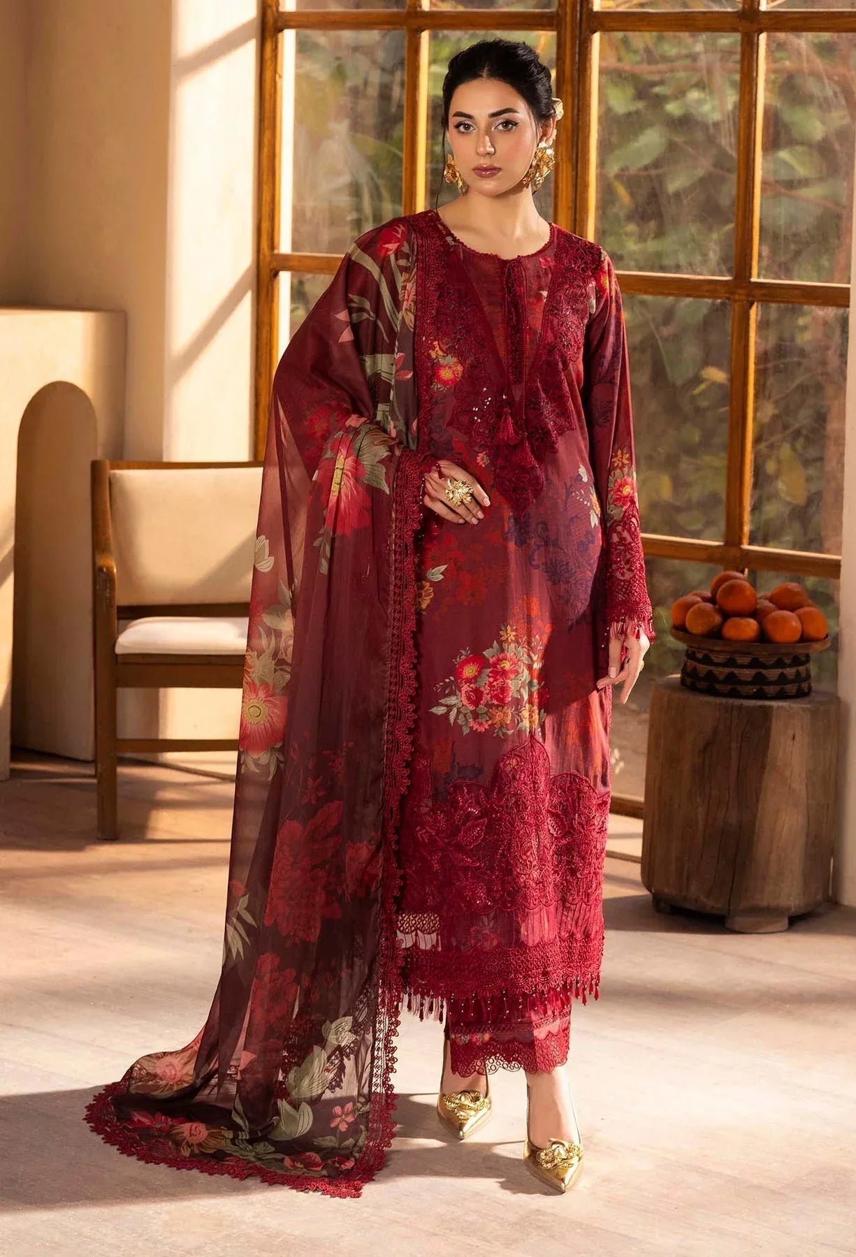 Adans Libas | Chantelle Print Lawn | CHANTELLE 99950 - Rang-e-Khaas
