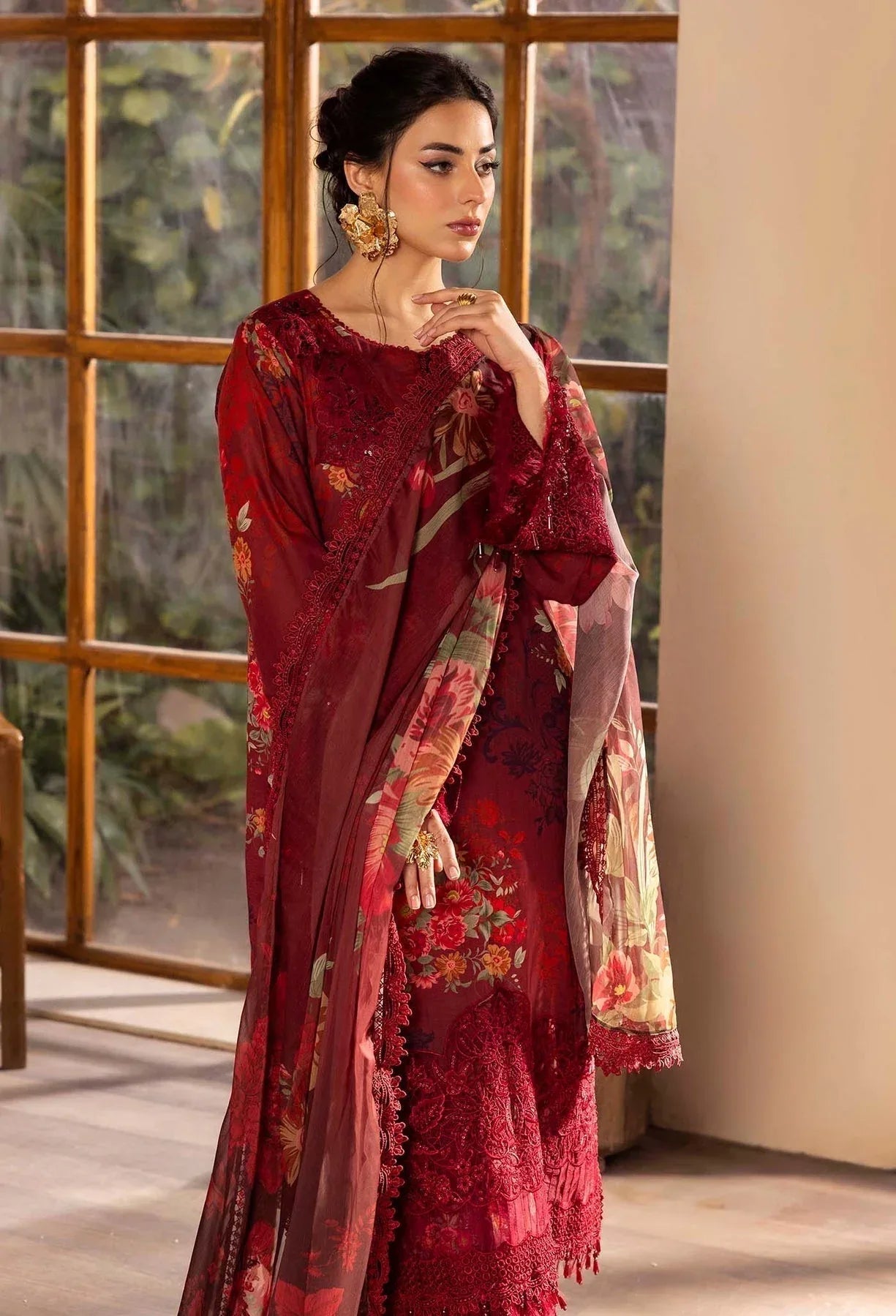 Adans Libas | Chantelle Print Lawn | CHANTELLE 99950 - Rang-e-Khaas
