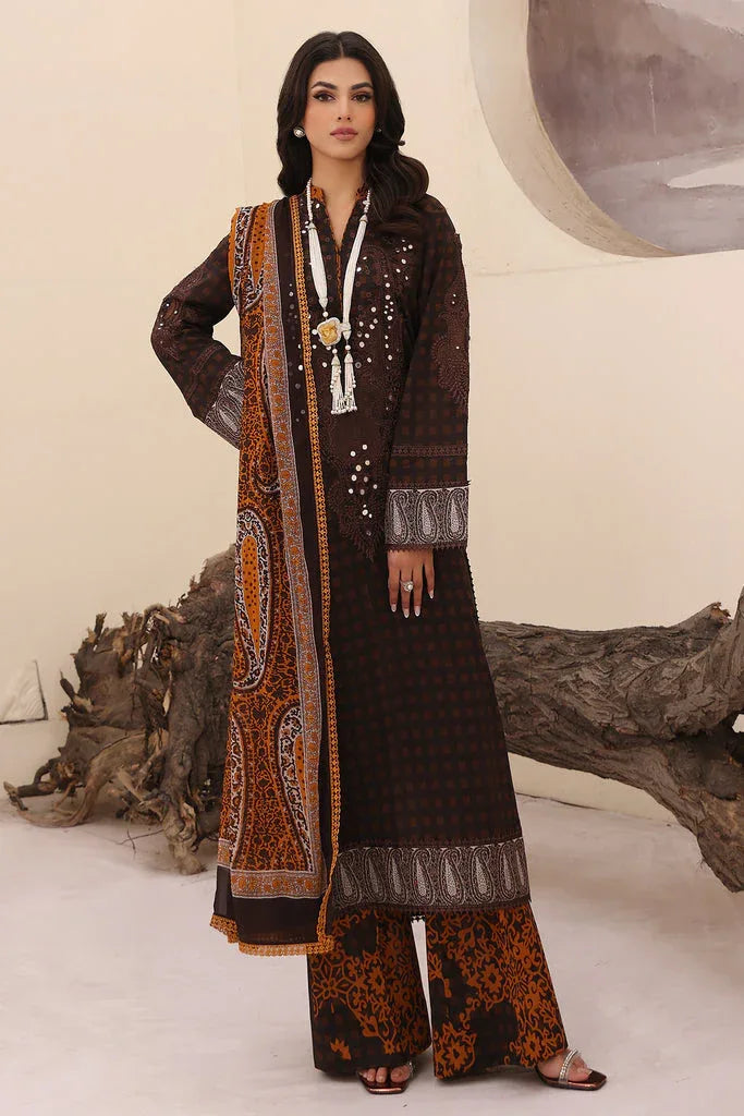 Charizma | Naranji Embroidered Lawn 24 | CN4-004 - Rang-e-Khaas