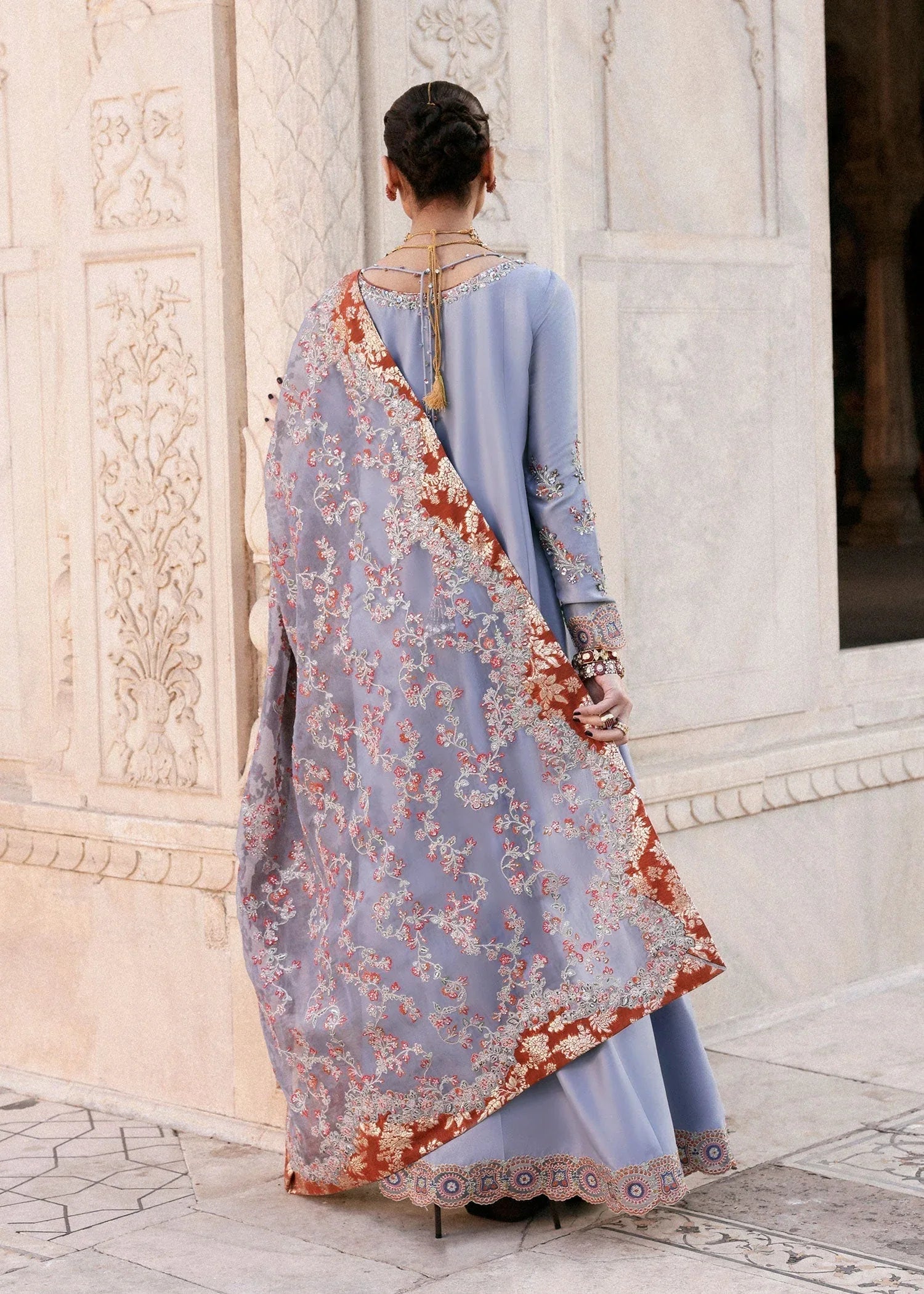 Hussain Rehar | Luxury Pret AW 25 | Periwina - Rang-e-Khaas