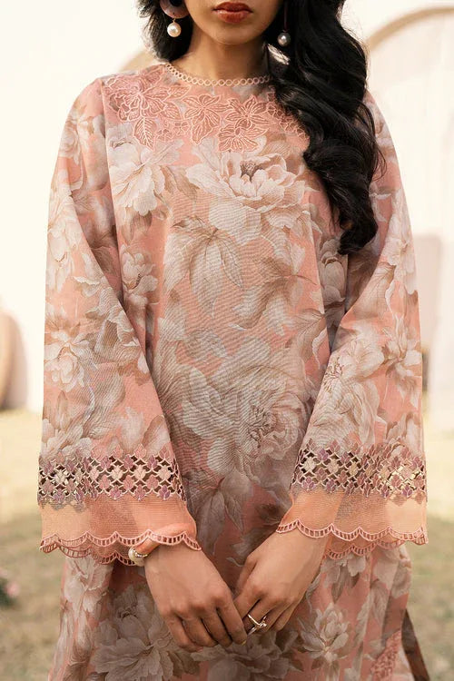 Baroque | Luxury Pret 24 | LAWN UF-593 - Rang-e-Khaas