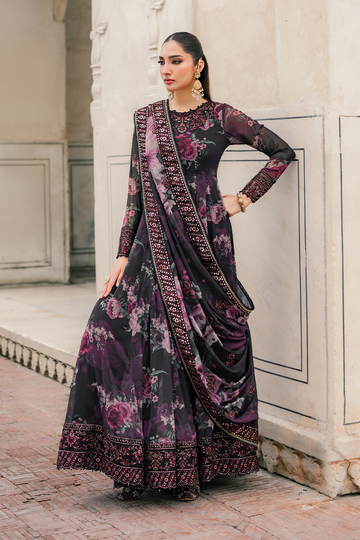 Iznik UE-315 Printed Chiffon