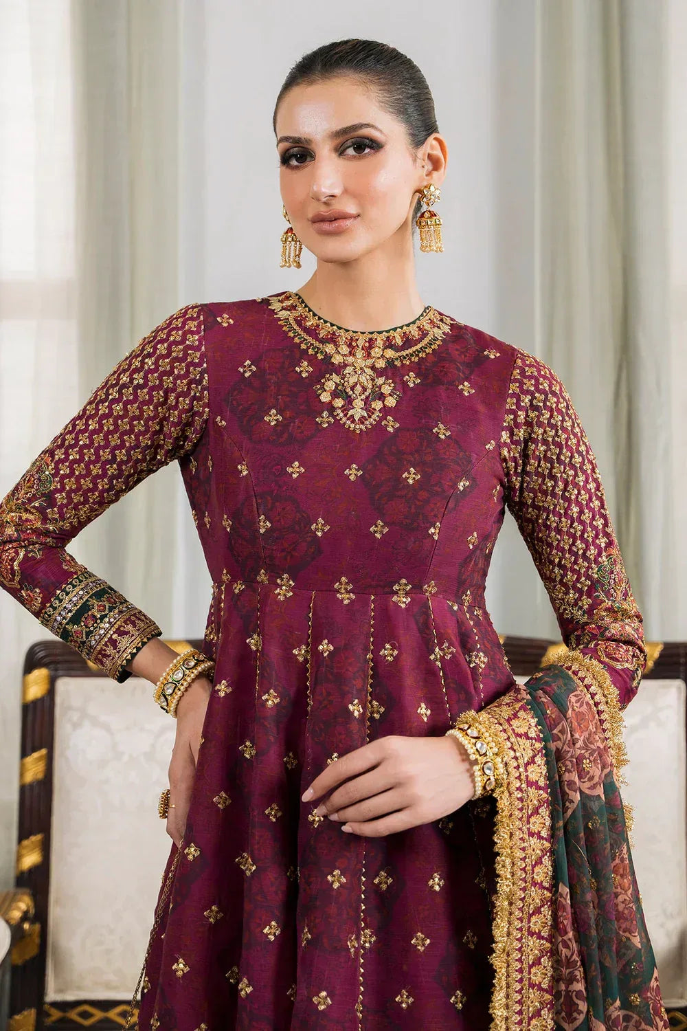 Baroque | Chantelle Embroidered Collection | CH12-03 - Rang-e-Khaas