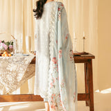 Qalamkar | Qlinekari Luxury Lawn | SQ-15 NEYLAN