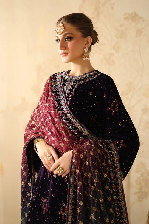 Baroque | Velvet 25 | UF-4319 - Rang-e-Khaas
