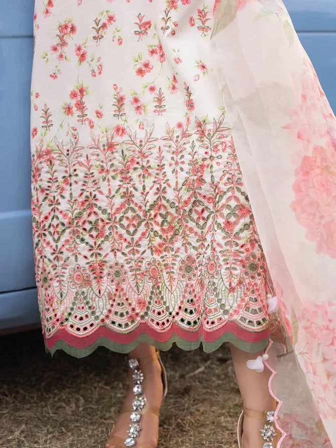 Faiza Faisal | Maya Luxury Lawn | Sandra - Rang-e-Khaas
