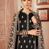Iznik | Chiffonkari Formals | ICK-03 Embroidered Chiffon