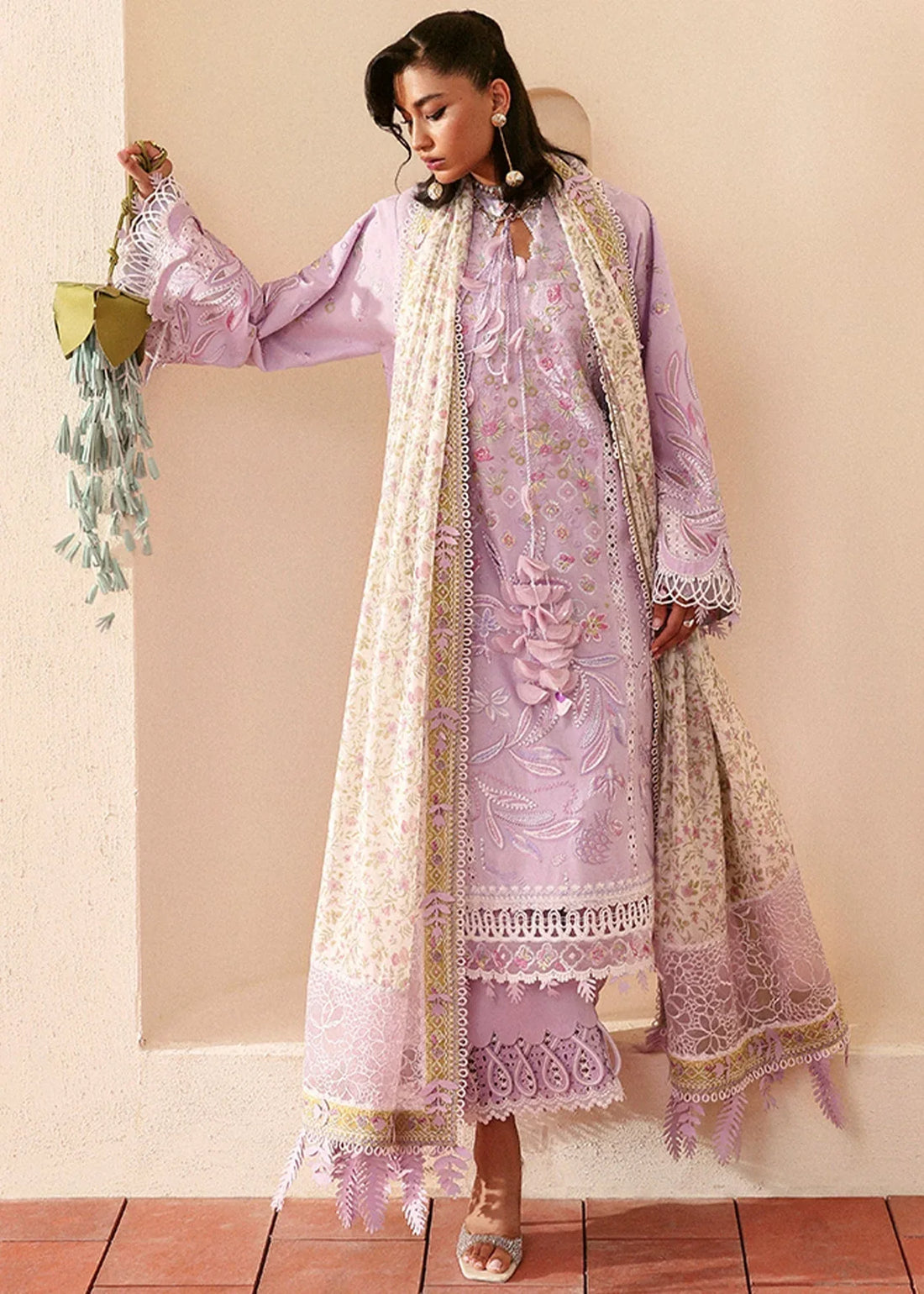 Suffuse | Luxury Lawn 25 | YASMIN - Rang-e-Khaas