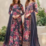 Iznik | Exclusive Lawn | SFL-12 EMBROIDERED LAWN