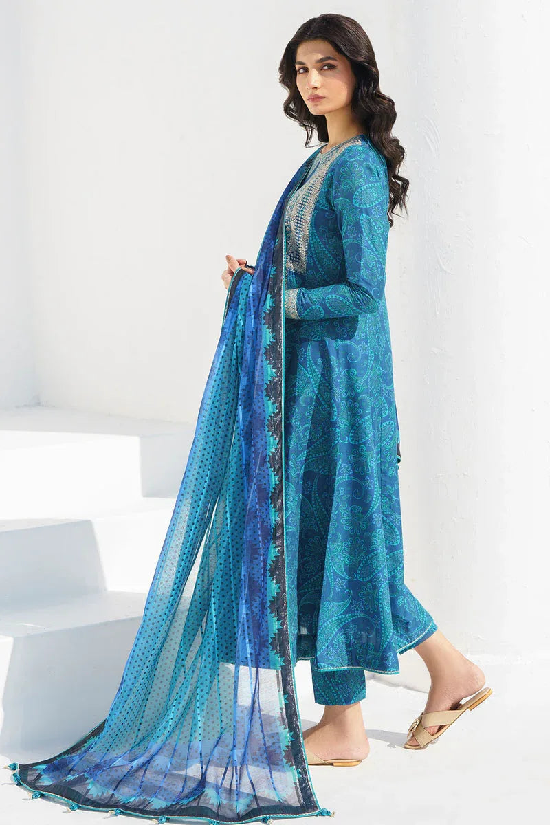 Jazmin | Summer Lawn 25 | USE-9017 - Rang-e-Khaas
