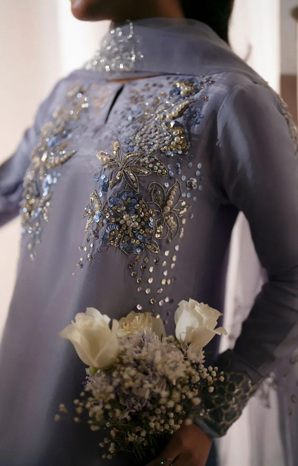 Ajr Couture | Symphony Luxe Festive 25 | Crimson - Rang-e-Khaas