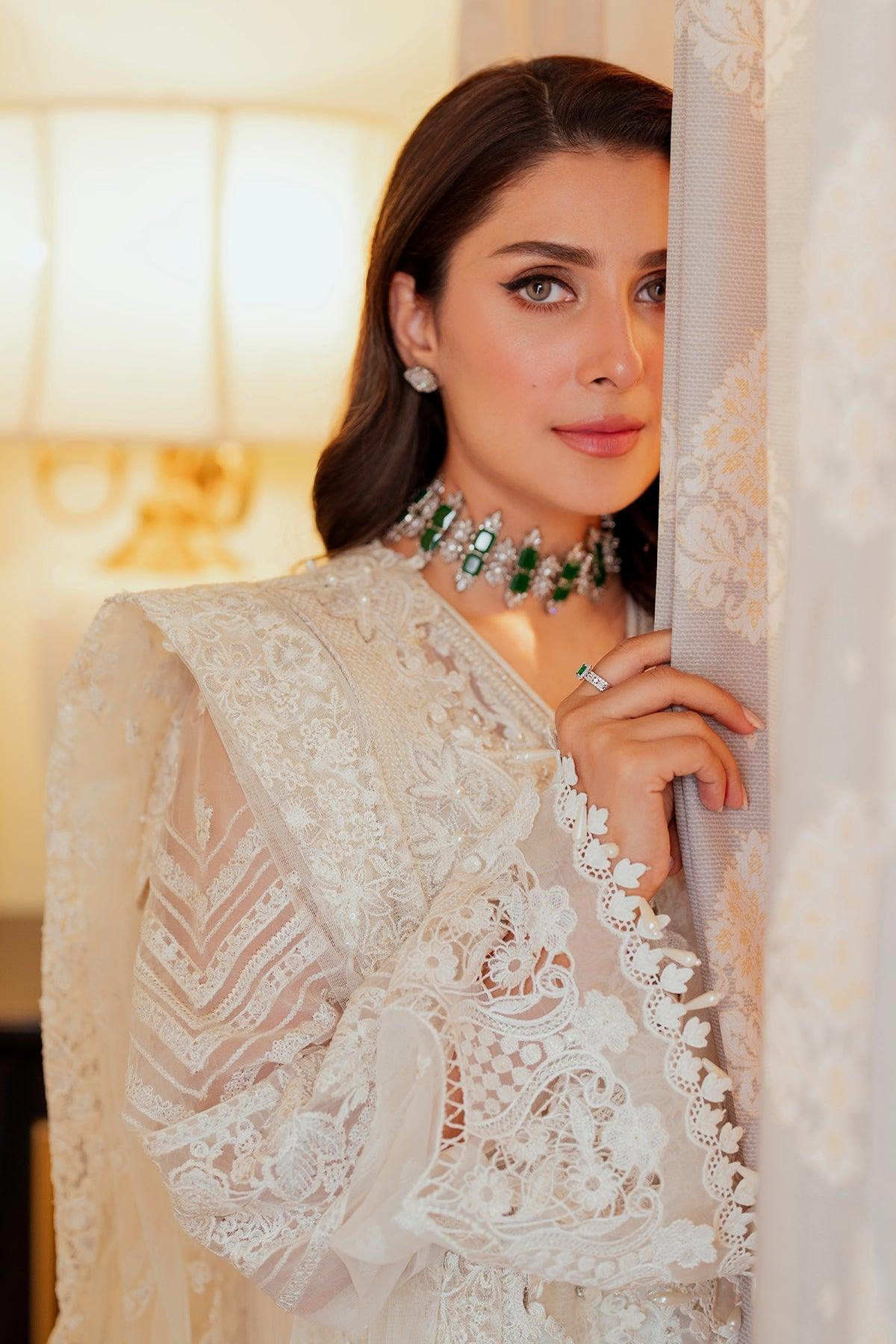 EMBROIDERED CHIFFON CH13-02 STITCHED