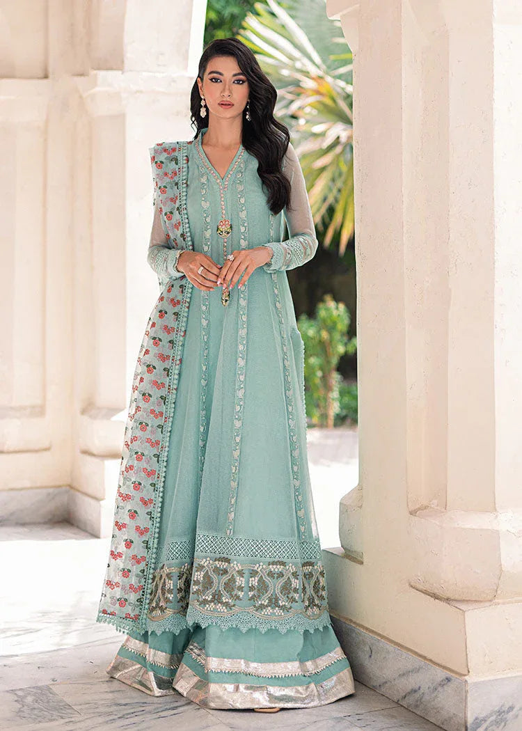 Saira Shakira | Luxury Pret | Tiffany Blue - Rang-e-Khaas
