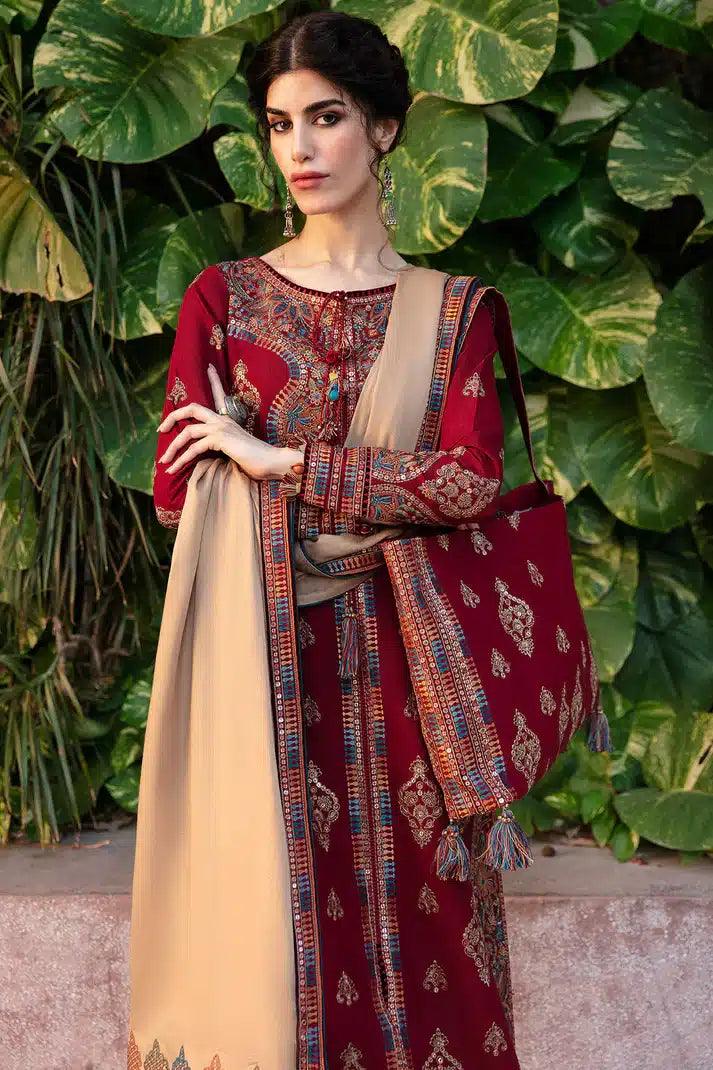 Jazmin | Dastaan Luxury Winter 23 | DW23-D1 - Rang-e-Khaas