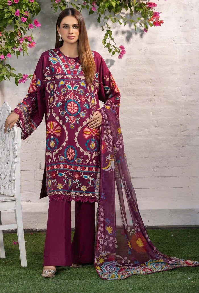 Adans Libas | Cambric ready to wear | CAMBRIC 22 - Rang-e-Khaas