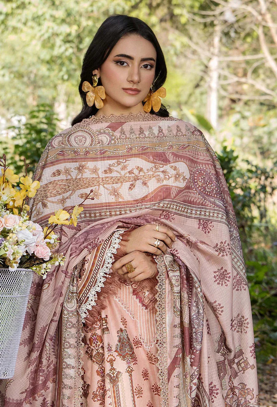 Adans Libas | Jasmine Lawn | JASMINE 2363 - Rang-e-Khaas