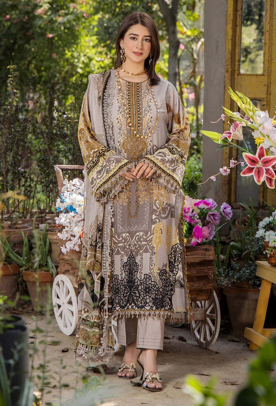 Adans Libas | Jasmine Lawn | JASMINE 2364 - Rang-e-Khaas